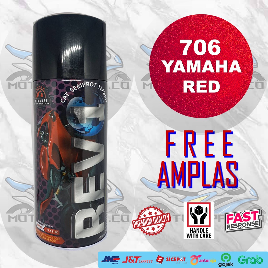 Cat Semprot RevOne Premium Yamaha Red / Maroon / Merah Marun 706 – Pilok Pilox