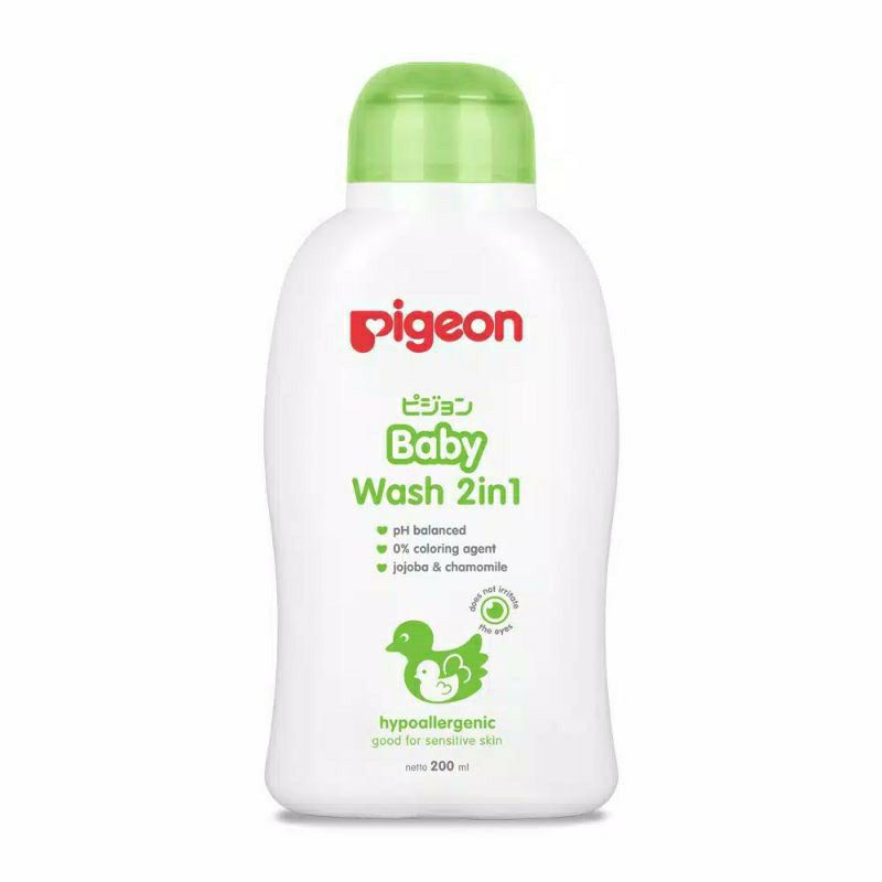 pigeon wash 2in1 hair &amp; body 100ml/200ml/150ml