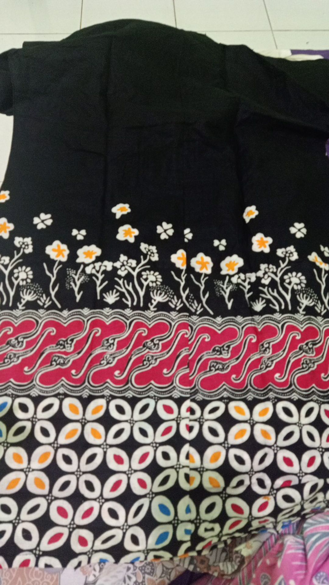 M-l-xl-xxl Batik Tunik Wanita Asj Sa Hrb026 Kenongo Pekalongan Sogan Tulis