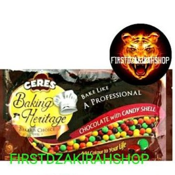 

Ceres baking heritage chocolate with candy shell 250gr