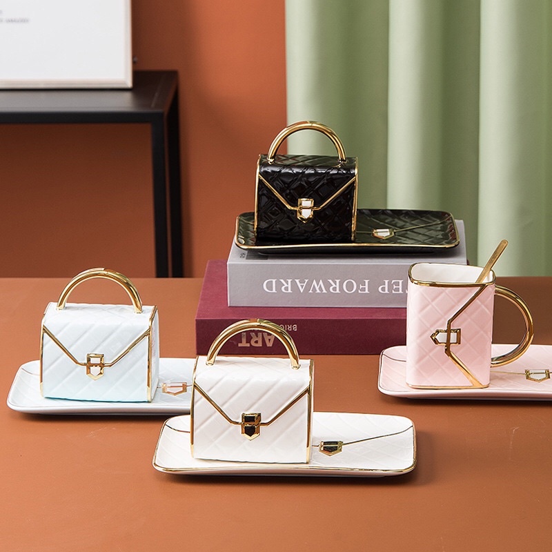 Cangkir Bags keramik / Cangkir Keramik set