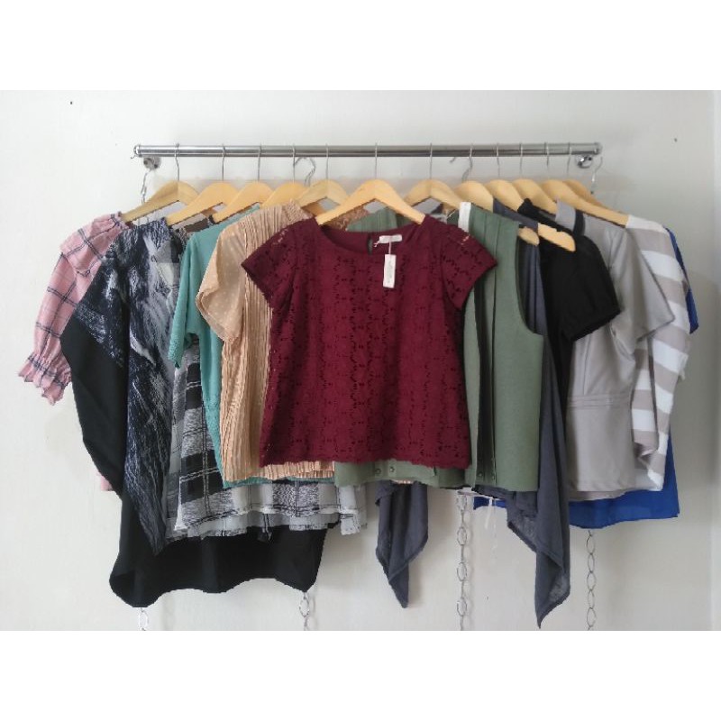 ATASAN WANITA /Tangan Pendek- New sisa Import -