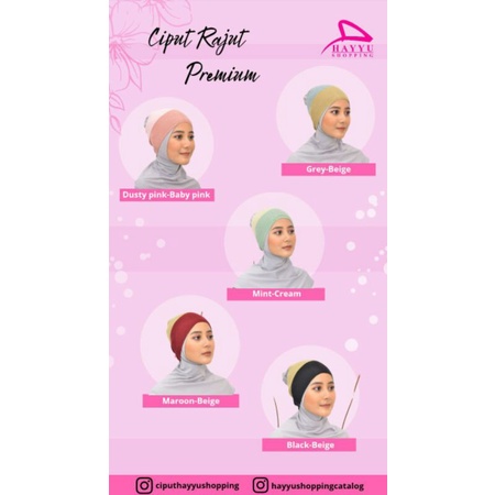 ciput rajut hayyu shopping