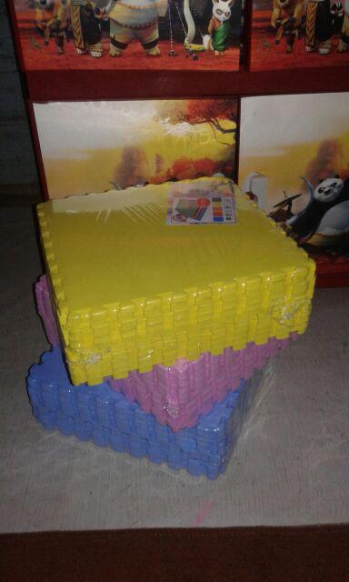 Harga Paket 3 Pack Matras Ecomat Polos 30x30x1cm