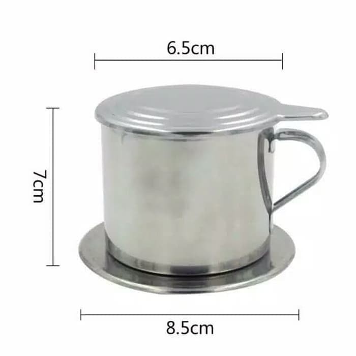 Gelas kopi vietnam Saringan Coffee Drip Pot Stainless