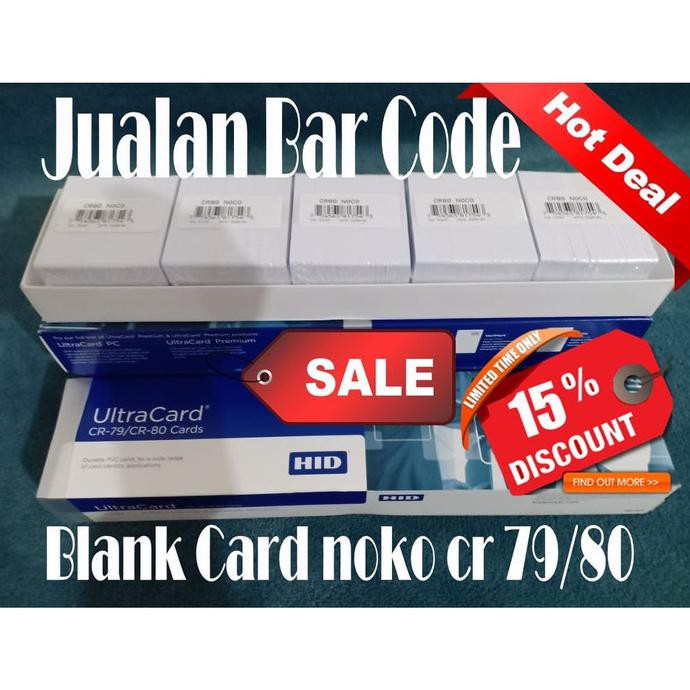 

✨BISA COD✨ BLANK CARD NOKO CR79/80 ( KARTU ID POLOS )