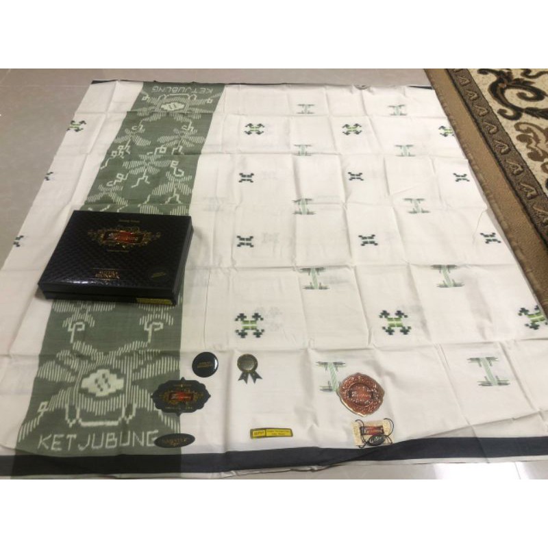 Sarung Ketjubung SPP mesres sutra red