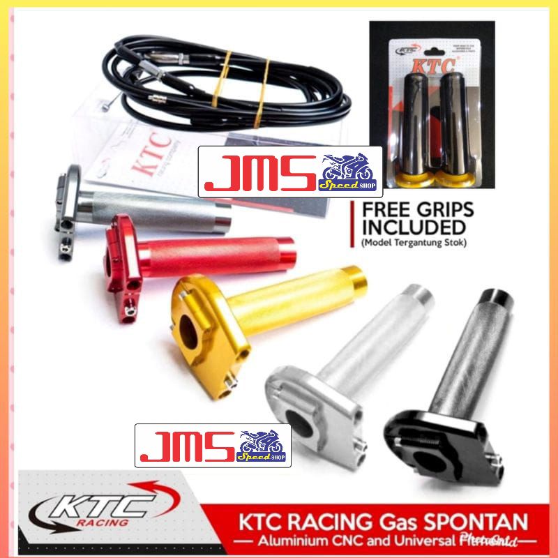 gas spontan ktc racing plus saklar universal Mio beat Vario aerox nmax Vixion cb R15 ninja Scoopy fu