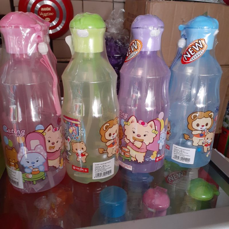 BOTOL MINUM ANAK TYNOS LIONSTAR SEDOTAN + TALI