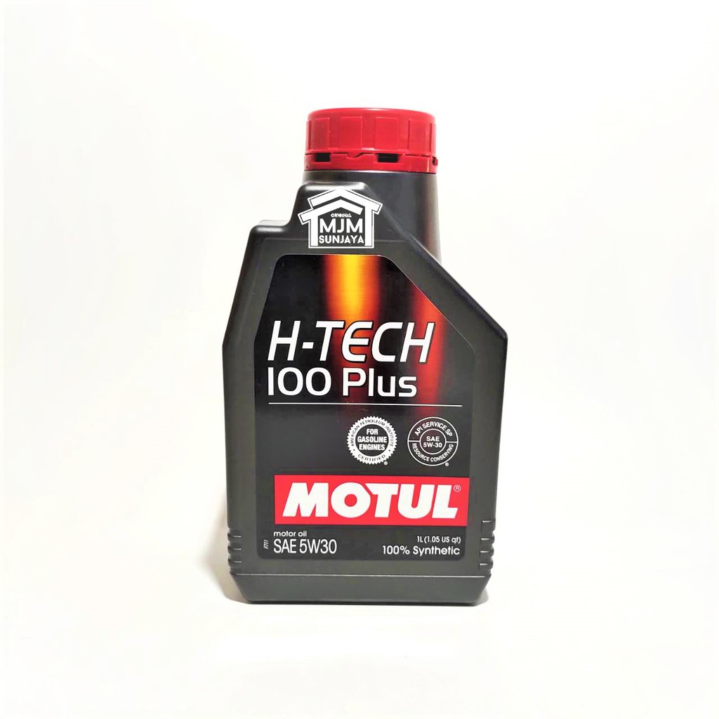 Oli Mesin Motul Hi H Tech 100 Plus SAE 5W30 API SN 1 Liter MOBIL MOTOR 1L Original 5W-30