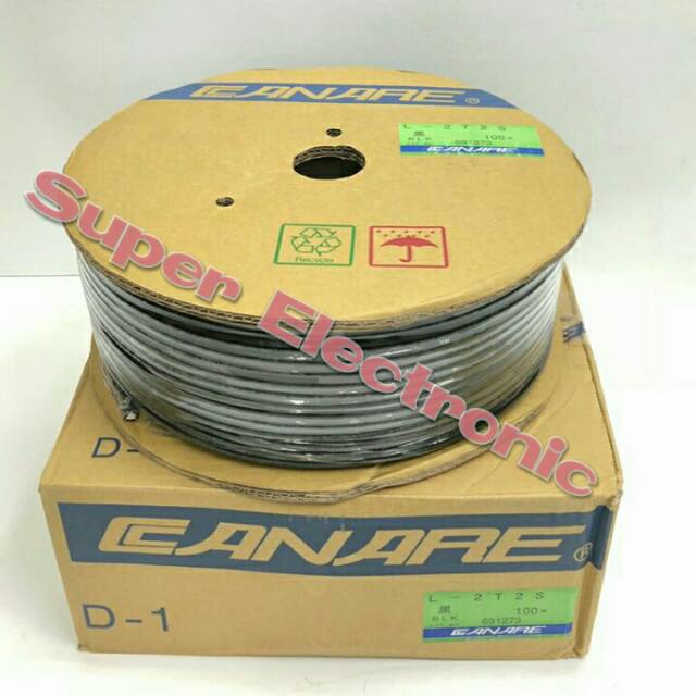 Kabel Canare L 2T2S ORIGINAL TAIWAN