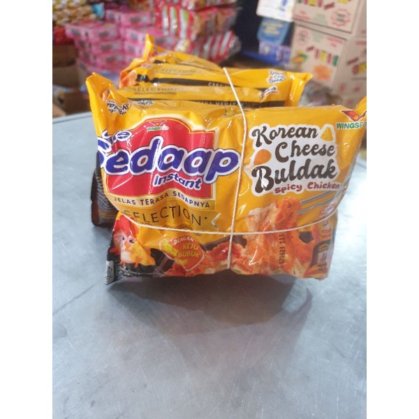 

SEDAP GORENG RASA KOREAN CHEESE BULDAK ISI 5PCS