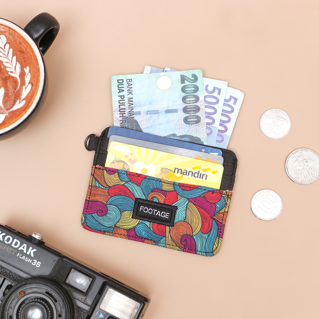 Card Holder Dompet Kartu Tipis dan Uang Pria Wanita Simple Card Wallet GK-04