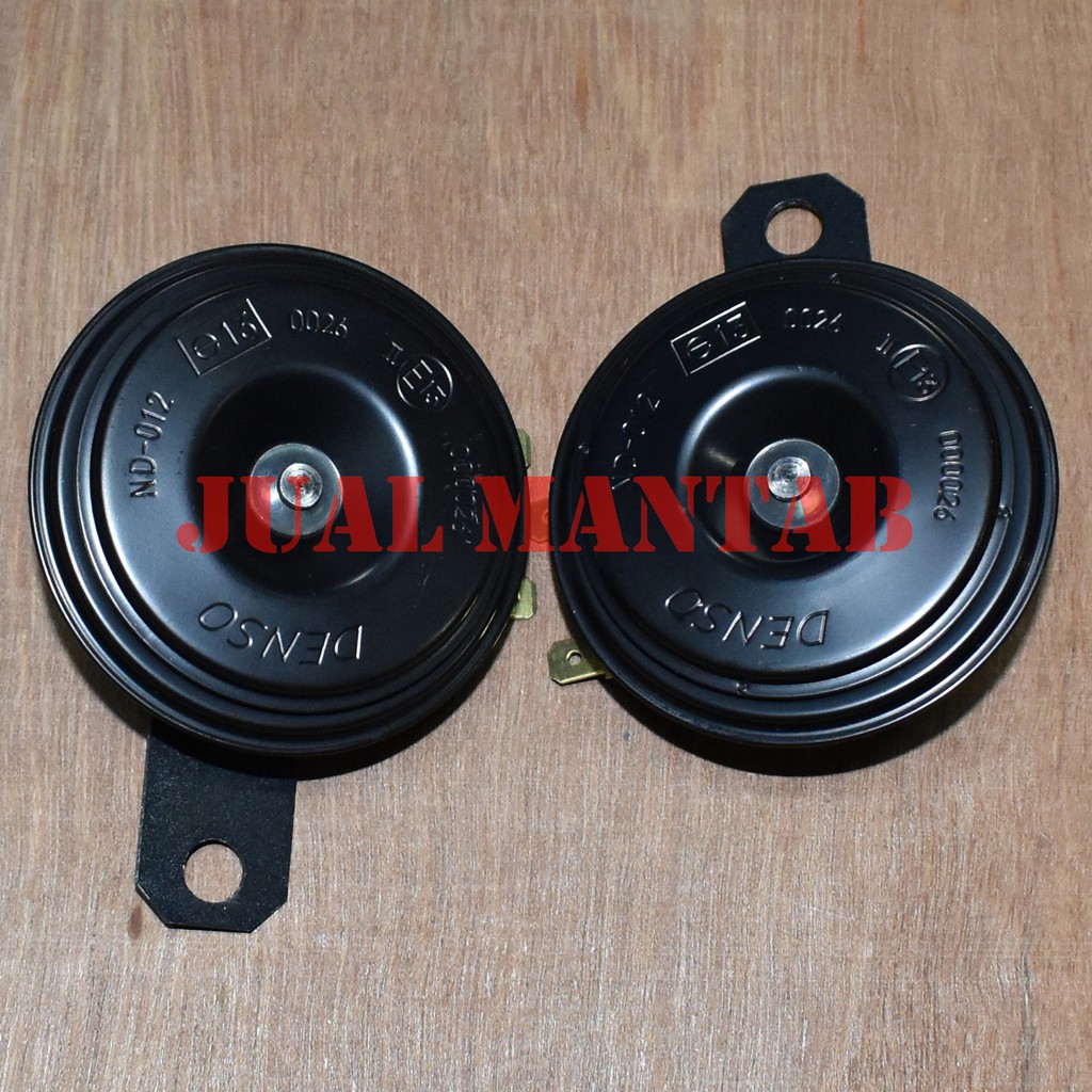 Klakson Motor Dan Mobil Sparepart Variasi Klakson Suara Kuat Dan Nyaring Denso Disc 12v Full Power Tone Tin Tin Universal Murah