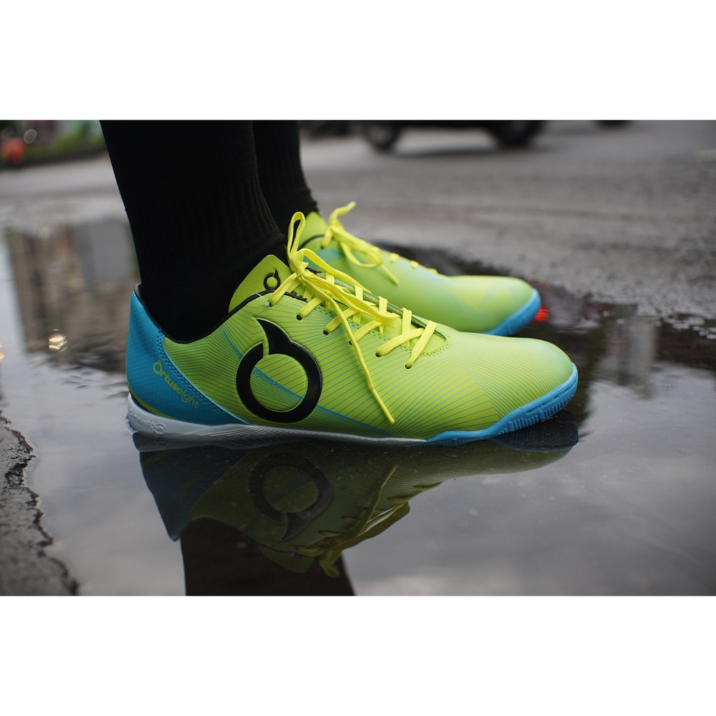 Sepatu Futsal Ortuseight Prodigy IN - Fluo Green  Original