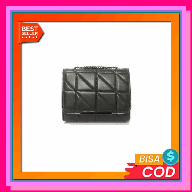 Niqabis Tas Selempang Wanita Two Tone Ghaisa Tas Bahu Wanita Tas Jinjing Cewek Tas Pesta Keundangan 