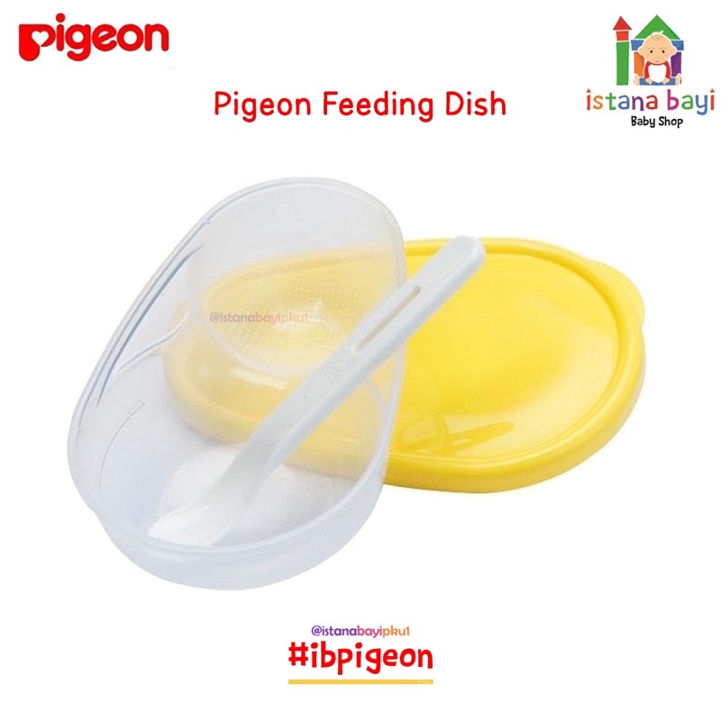 PIGEON Feeding Dish / Mangkok Bayi Wadah Makanan