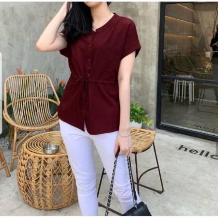 Nunulisatan - COD baju wanita atasan baju cantik fashion BLOUSE