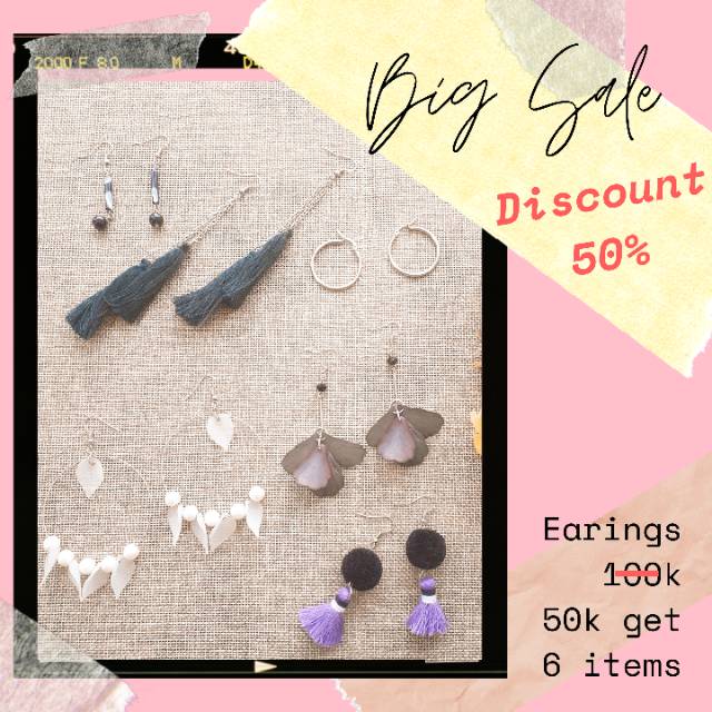 PAKET ANTING MURAH CUCI GUDANG DISCOUNT 50%