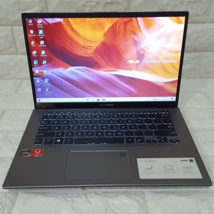 Laptop Asus A412D Amd Ryzen 3 3200U 2.60GHz Ram 8GB Harddisk 1000GB