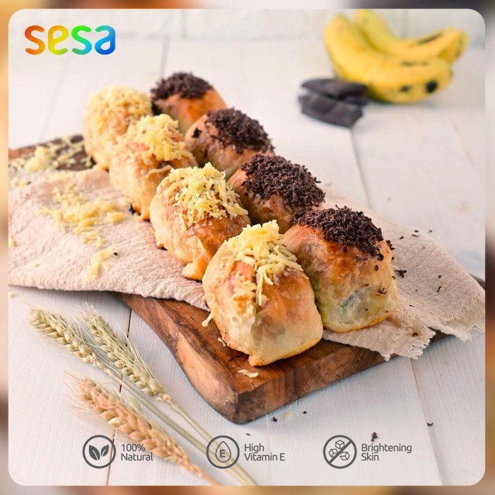 

Bolen Pisang Mix Coklat Keju / pack - Sesa Pastry