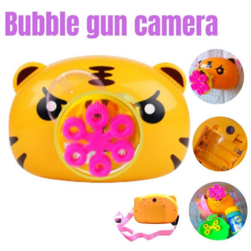 Mainan Anak Bubble Camera / Bubble Gun Camera / Mainan Anak Laki-Laki / Mainan Anak Perempuan
