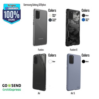 Ringke Samsung Galaxy S20 Plus Casing Softcase Anti Crack Tough Transparant Military Shock Bump Case