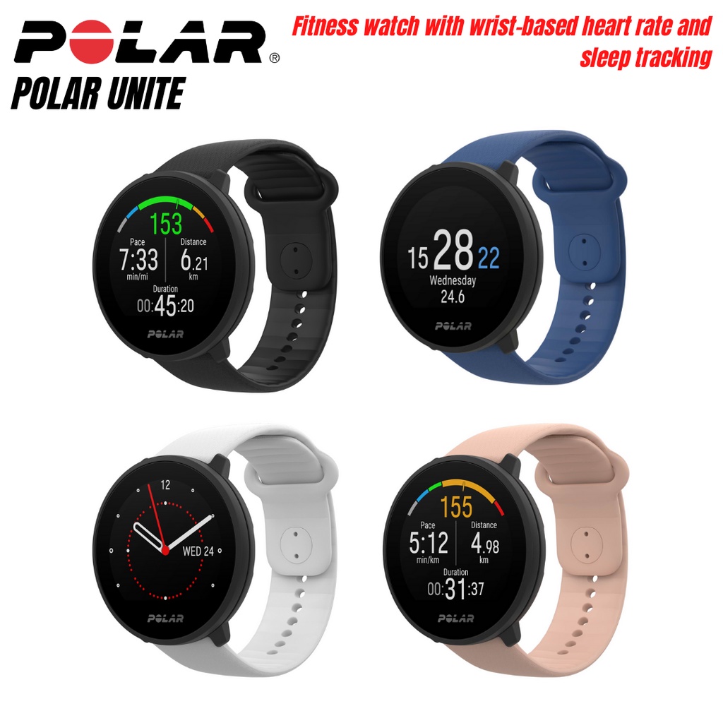 Polar UNITE Fitness watch with heart rate and sleep tracking