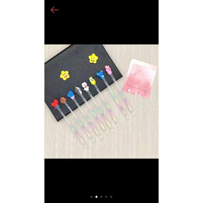 

pulpen BT21 asli bangtan boys made in korea