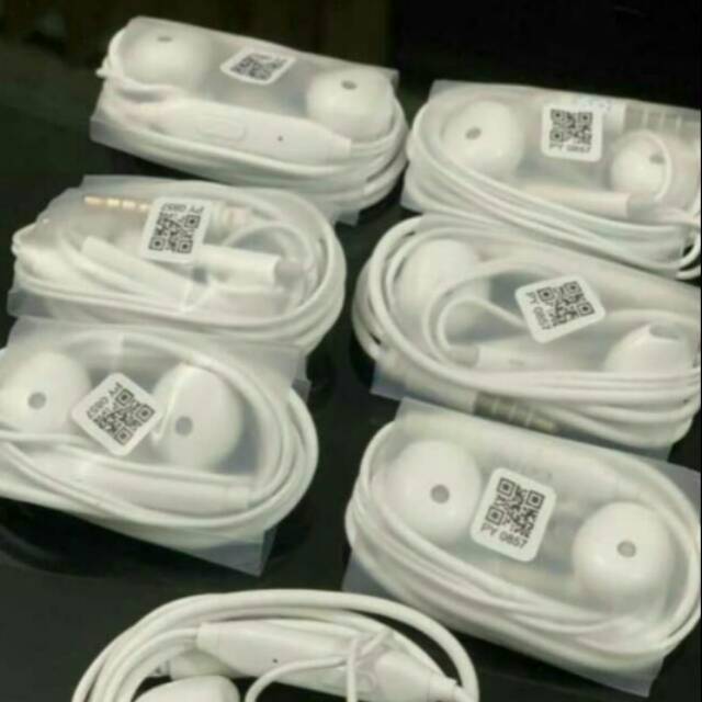 HANDSFREE OPPO ORIGINAL 100% EARPHONE STEREO PURE BASS HADSET JACK 3.5MM