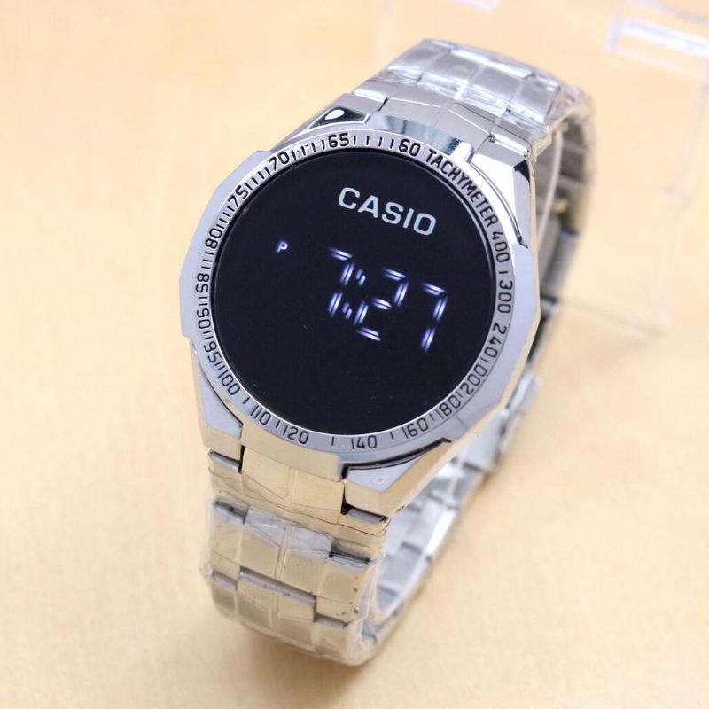 (PW)JAM TANGAN PRIA / WANITA CASIO DIGITAL TOUCH SCREEN LED NEW COLLECTION FASHION WANITA / PRIA TAL