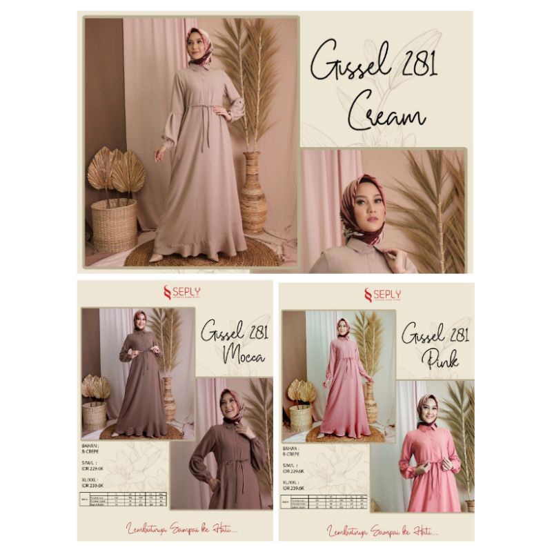SEPLY GISSEL 281 MOCCA, PINK, CREAM