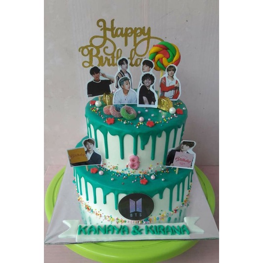 

Cake BTS 2 Tingkat / Cake Enak / Cake Coklat