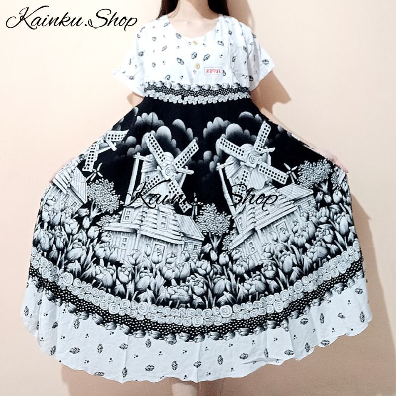 ❤️KU❤️ KLOK BOBOK DASTER PAYUNG KENCANA UNGU LABEL HIJAU SUPER ORIGINAL KUI COD GROSIR DASTER BUSUI BUMIL BEST SELLER RAYON KUB-42 KINCIR HOLLAND