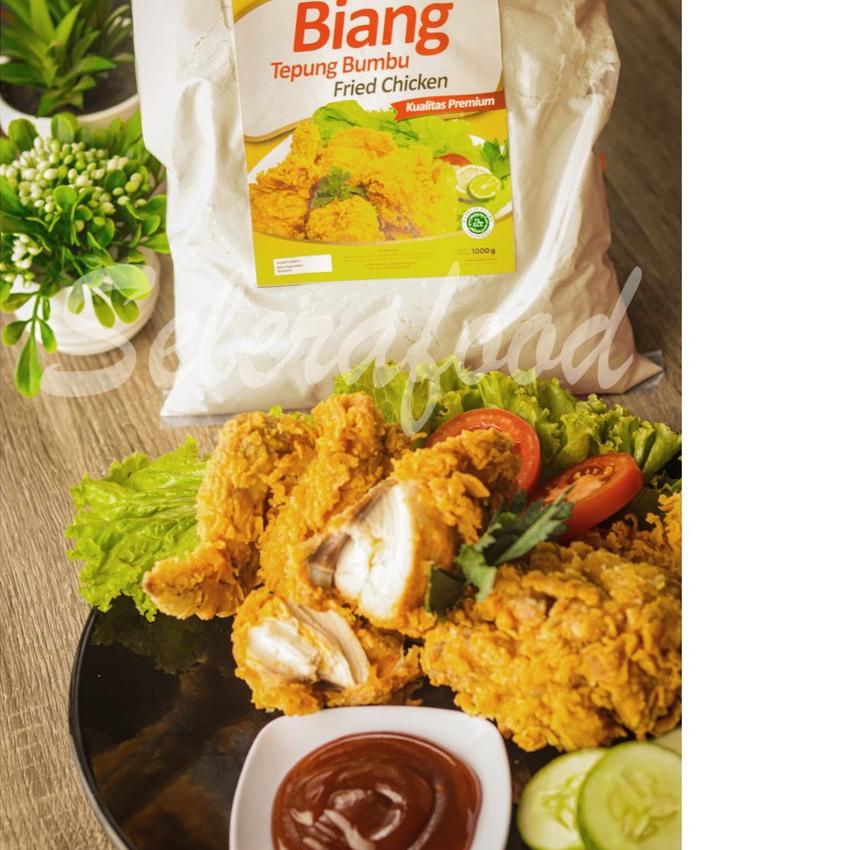 

HOT SALE!! ATR-491 Biang Tepung Bumbu fried chicken premium 1kg merk Selerafood