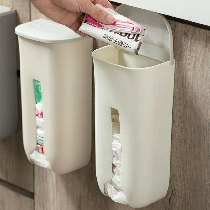 Dispenser Plastik Kotak Penyimpanan Kantong Plastik Tempat Kresek - Plastic Bag Storage Organizer