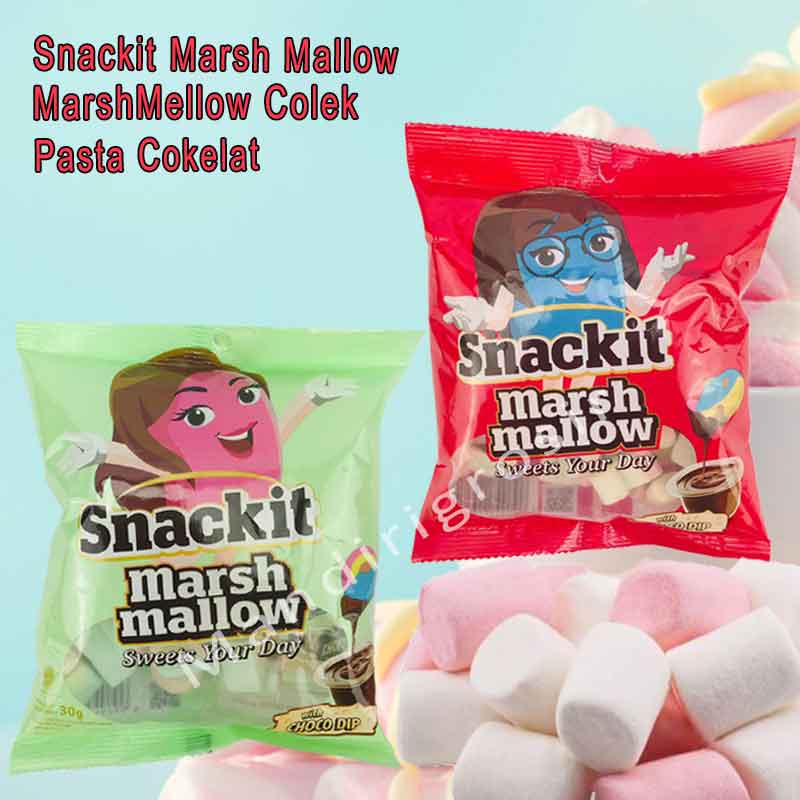 Marsh Mallow * Snackit * MarshMellow Colek Pasta Coklat * 30g