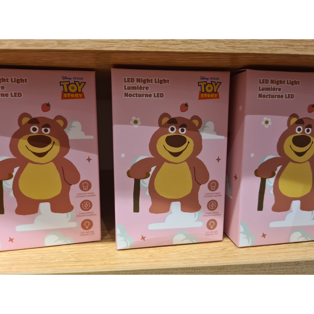 MINISO x Toy Story Lampu Tidur Lotso, Tote Bag Woody / Alien / Little Green Men, Earphone Woody / Bu