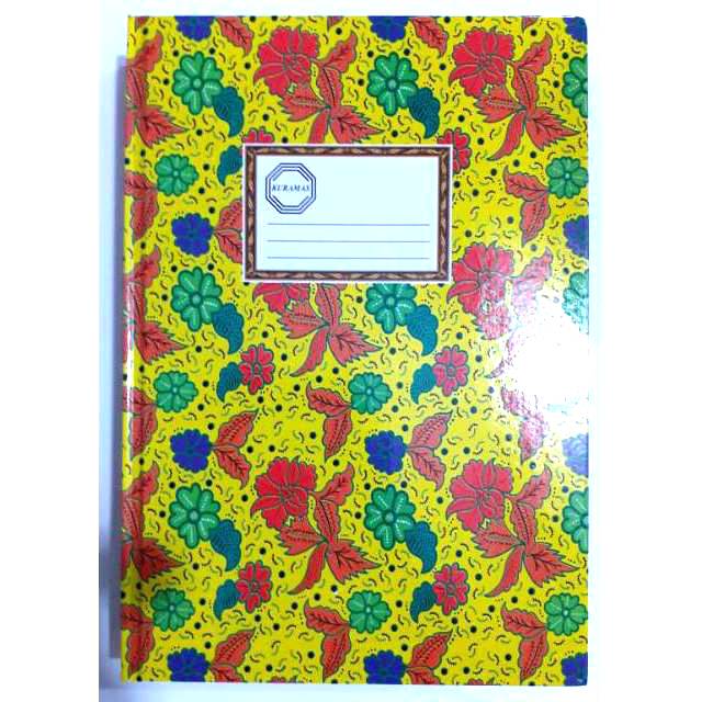 Buku Tulis Hardcover Folio 200 Lembar 1 Buku