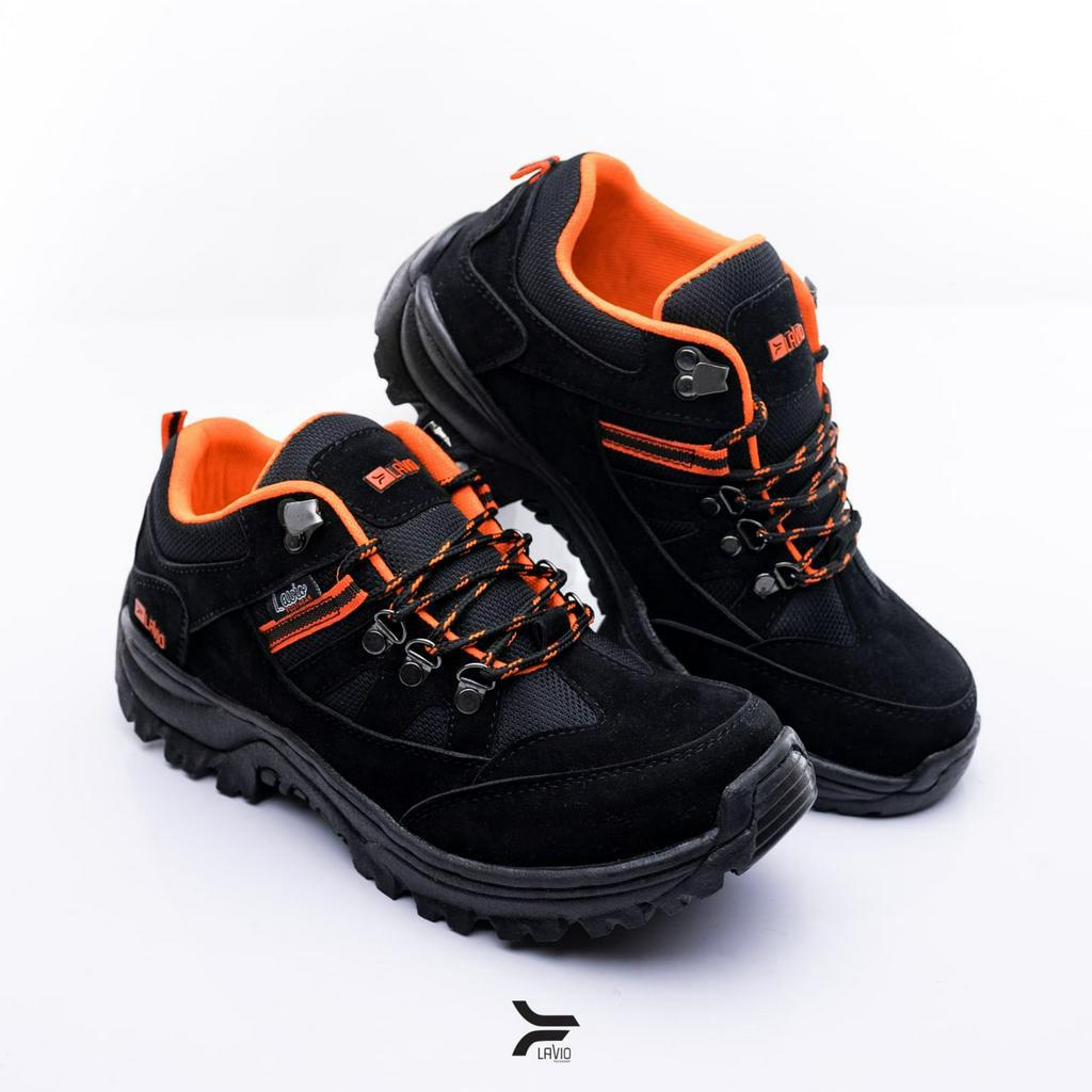 Sepatu Pria Safety Boots Premium Quality Geneva Boot Pendek Sefty Cowok Ujung Besi Booster Mood Hiking Proyek Outdoor Touring