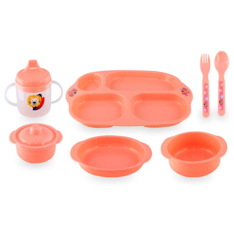 Tempat makan bayi Feeding Set Package 9 pcs Lusty Bunny