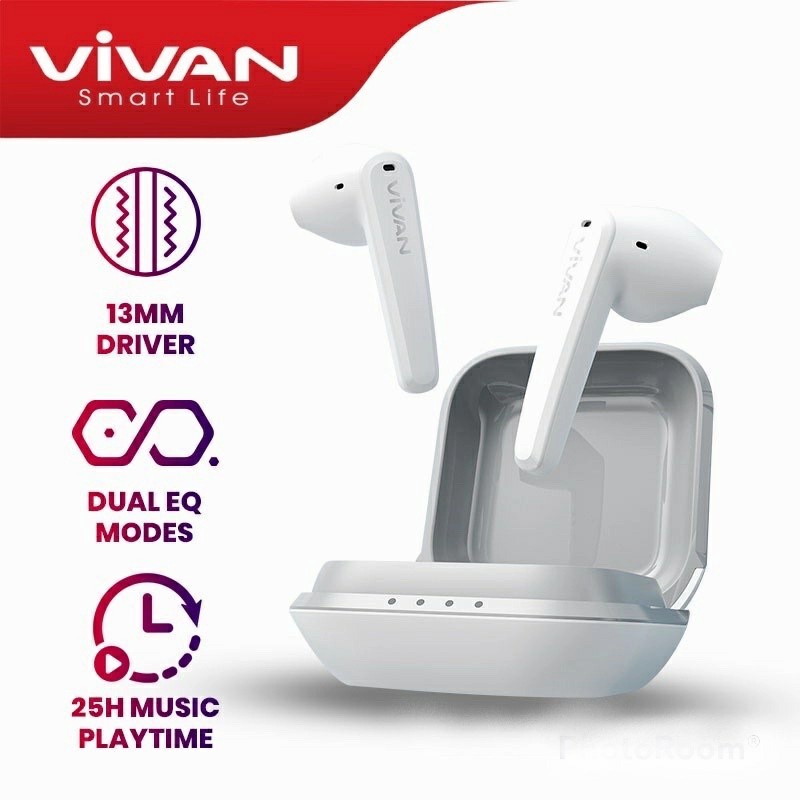 EARPHONE GAMING BLUETOOTH VIVAN LIBERTY T260 EARBUDS HEADSET