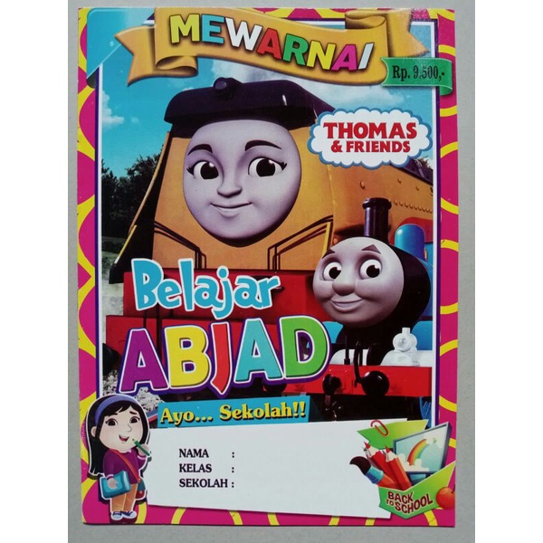 

buku mewarnai anak thomas&friends