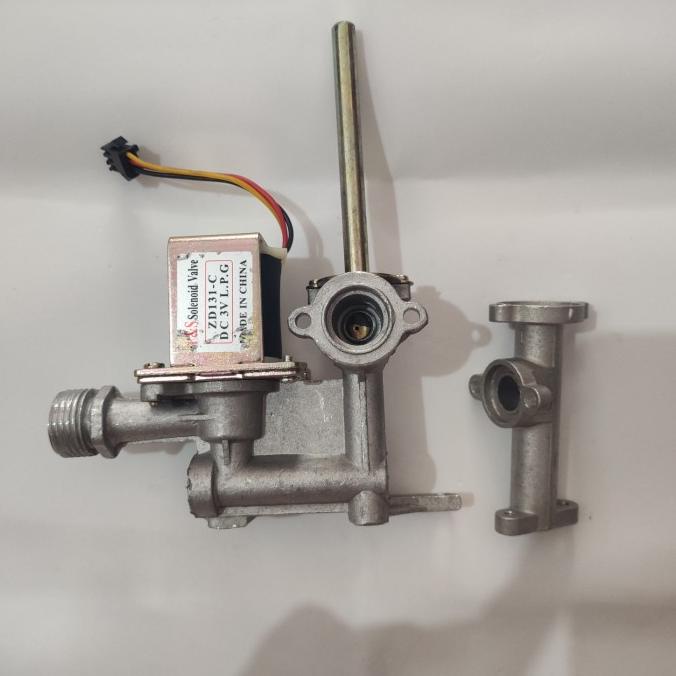 Jual Gas Inlet Water Heater Solenoid Valve Gas Fryer Kompor Shopee