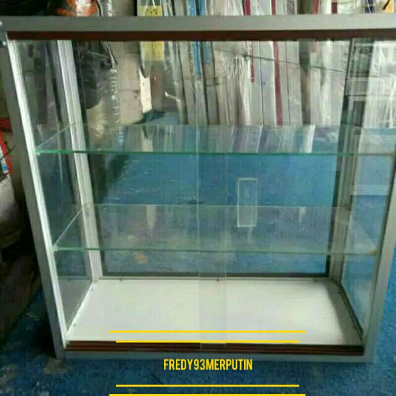 

Etalase dagang kaca tebal warung WARTEG dll