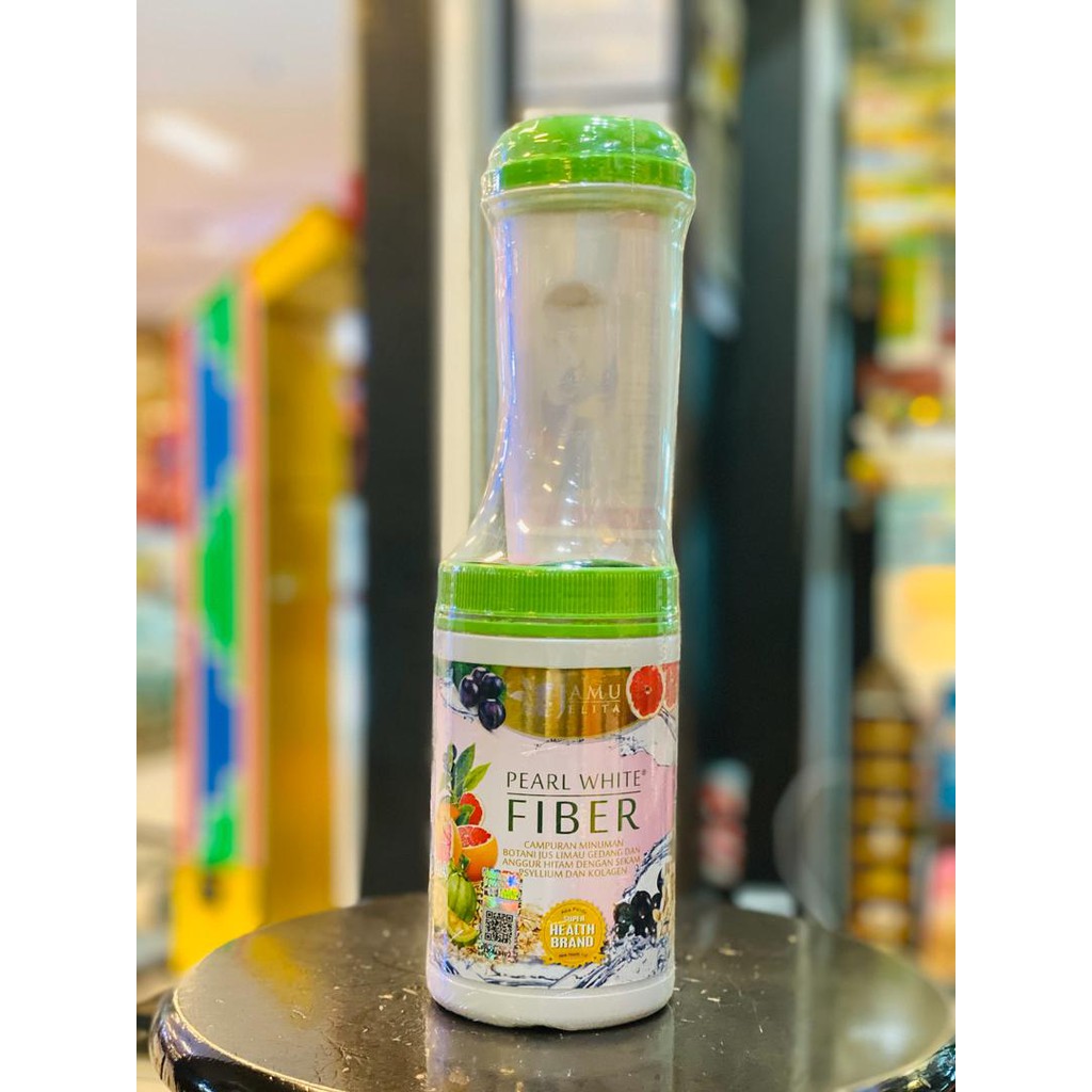 Pearl White Fiber Jamu jelita/pelangsing
