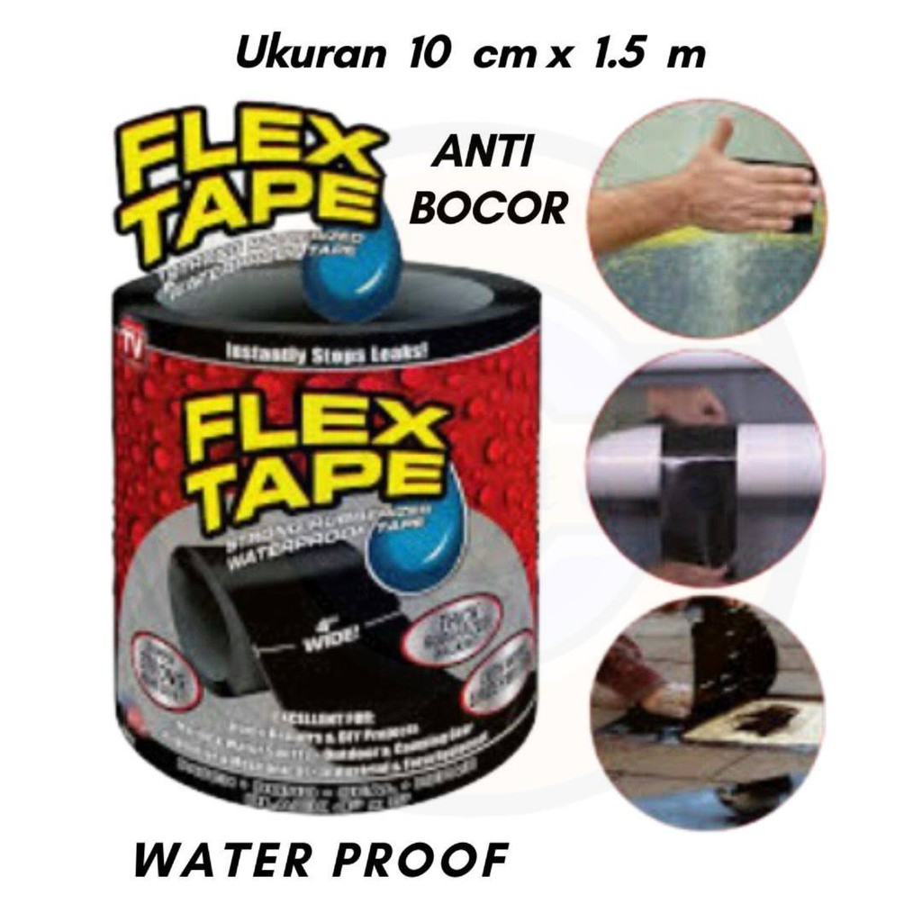 

Flex Tape Perekat Ajaib Super Kuat