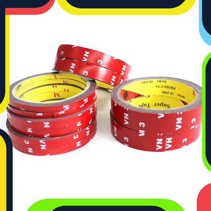 Bayar Ditempat JETTING Lakban Selotip Double Tape 3M 1Pcs - SC-3M