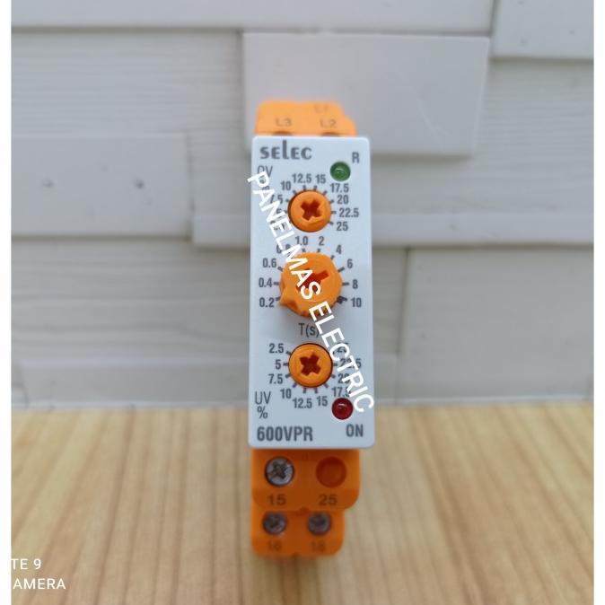 SELEC VOLTAGE PROTECTION RELAY 600VPR VPR PROTEKSI TEGANGAN PFR