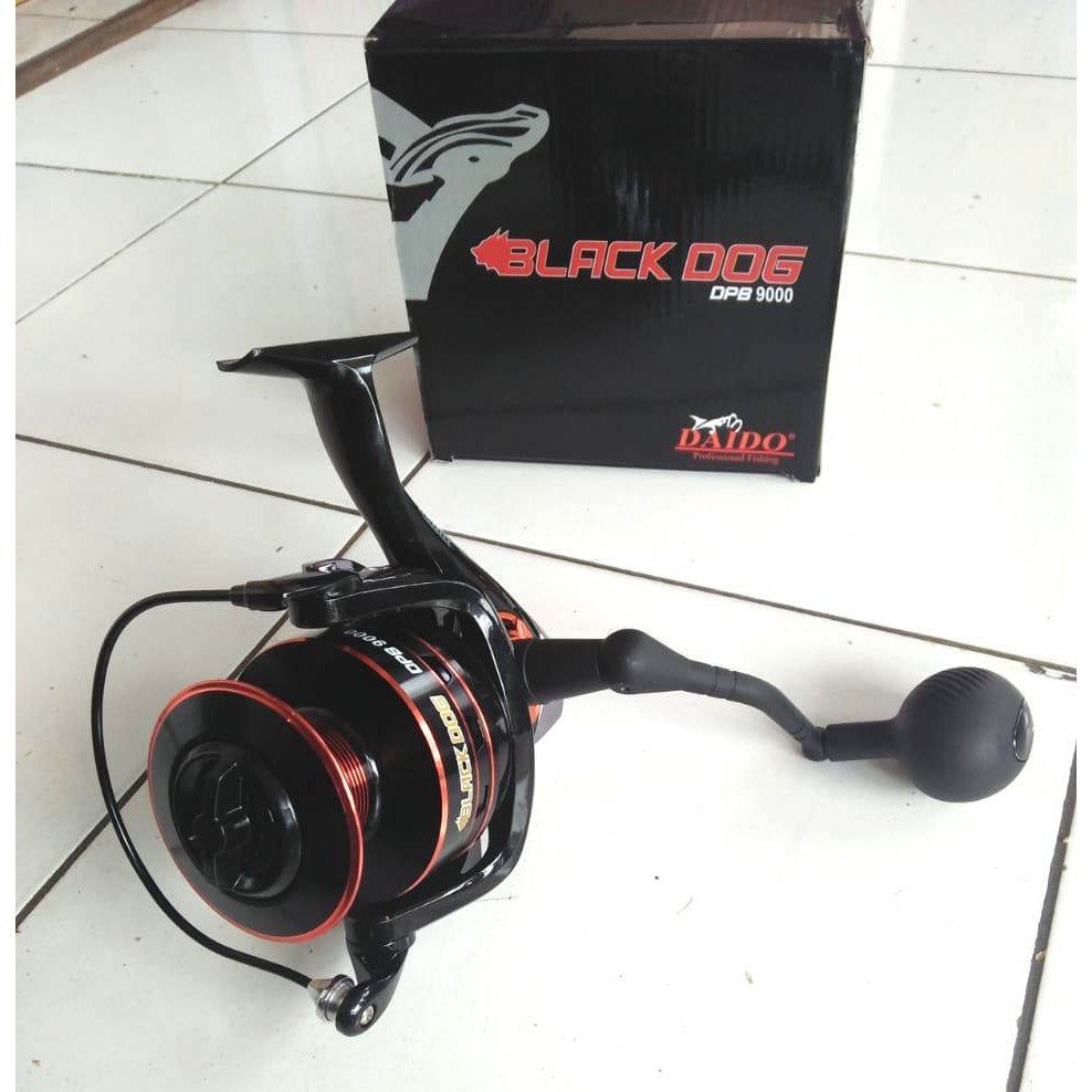 Jual Reel Spinning Daido Black Dog DPB 700080009000 Reel Kuat Fishing